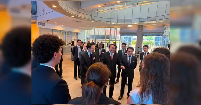 民建聯邀外國領事商會參觀隋唐文明展 陳國基稱香港肩負說好中國故事使命