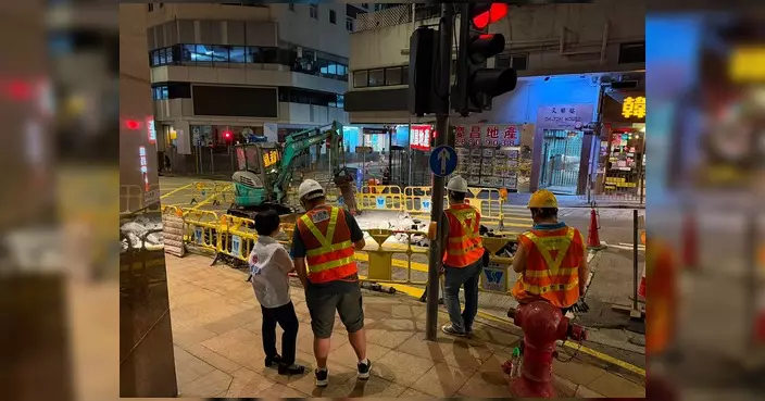 電照街港運城地下水管搶修 健威花園三座今晚11時起停水