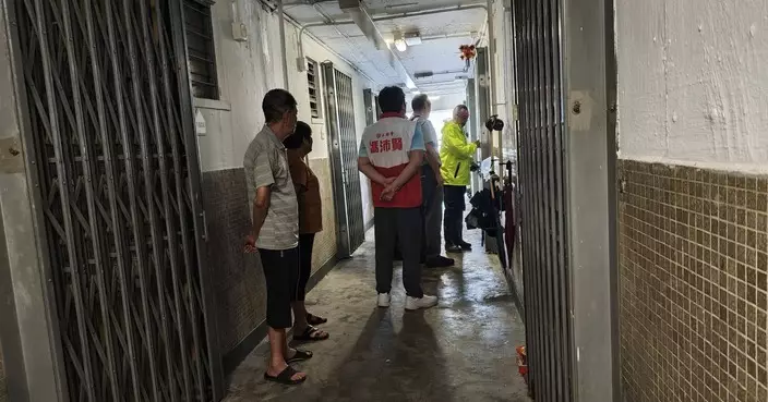 屯門安定邨定德樓火警 煲燶食物觸發警報無人傷