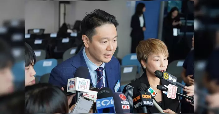 民建聯主席陳克勤及立法會議員周浩鼎 出席屯門環保園鋰電池回收設施啟動禮