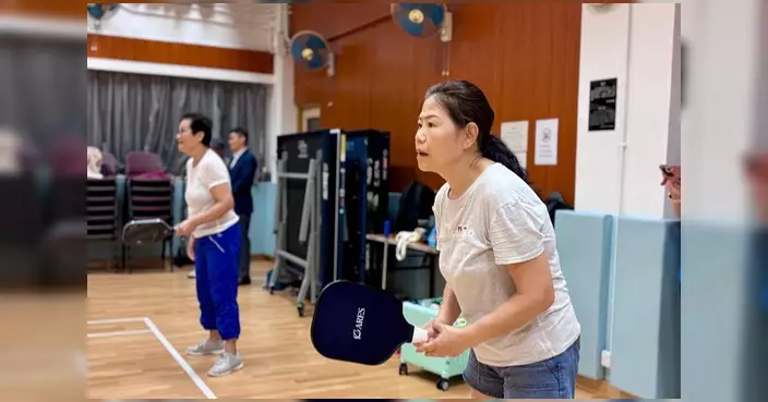 沙田關愛隊辦匹克球班 街坊踴躍參與氣氛熱烈