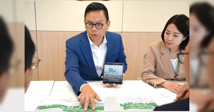 陳恒鑌聯同郭芙蓉會見路政署運輸署 跟進荃灣路新橋安全指示問題