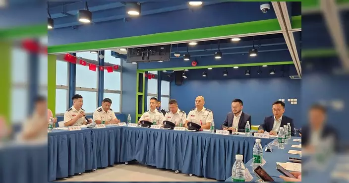 陳麗紅參與消防處西九龍分區消防安全交流會