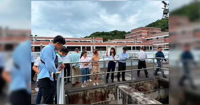沙田區議員實地考察馬鞍山濾水廠 關注供水安全及管網改善