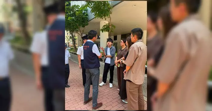 何坤洲聯同食環署跟進美孚滅蚊及鼠患工作