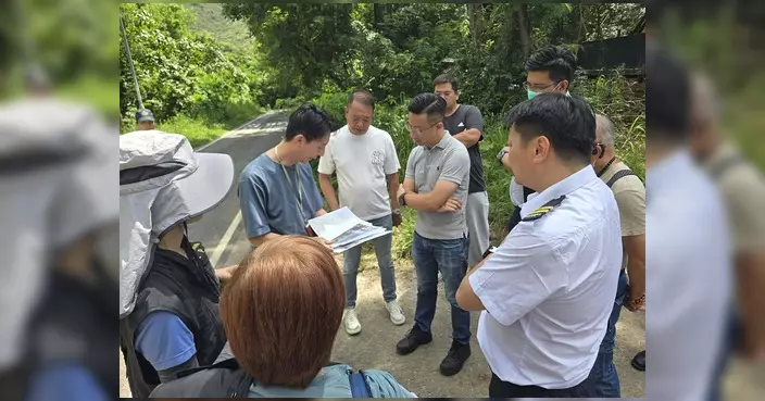 侯漢碩聯同多部門走訪北區鄉郊 加強戶外焚燒宣傳教育