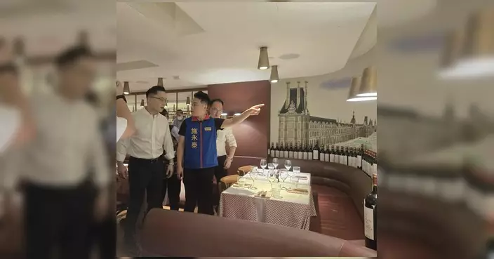 民建聯施永泰聯同多部門視察餐廳滲水 確認不涉污水倒灌