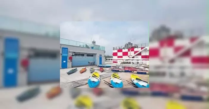 舊啟德消防局活化變身 啟德水上運動中心7月正式啟用