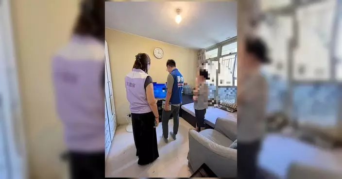 郭慧敏聯同關愛隊落區服務 感謝街坊信任
