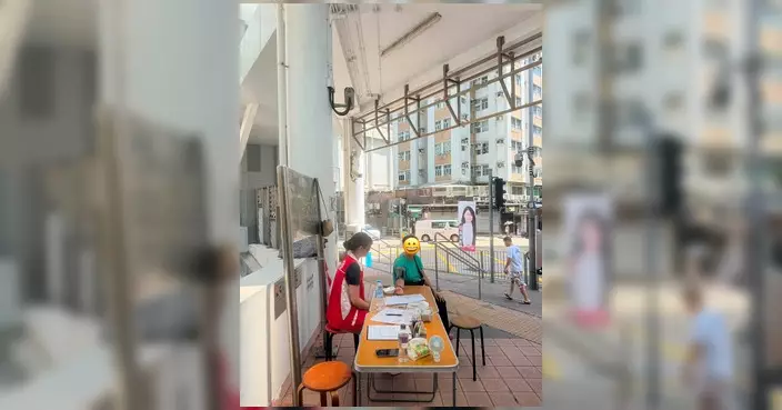 耀東邨邨口逢周五設免費量血壓服務 區議員吳清清籲街坊關注健康