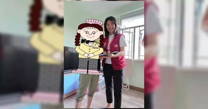 樂康關愛隊探訪區內長者 送福袋傳遞關懷