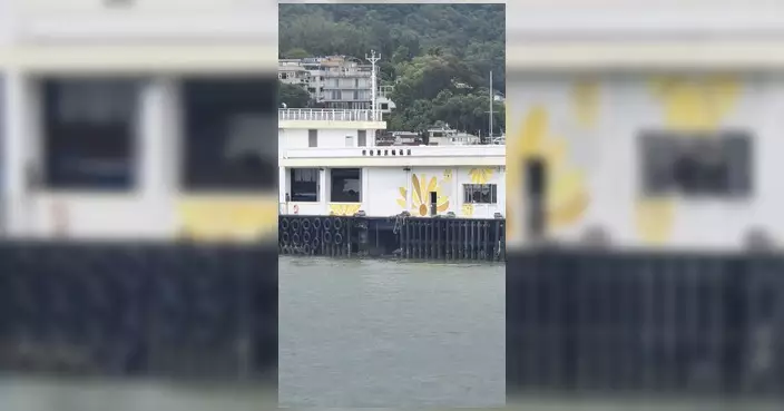榕樹灣碼頭防撞木斷裂移位 明日多班航班暫停運貨及輪椅上落