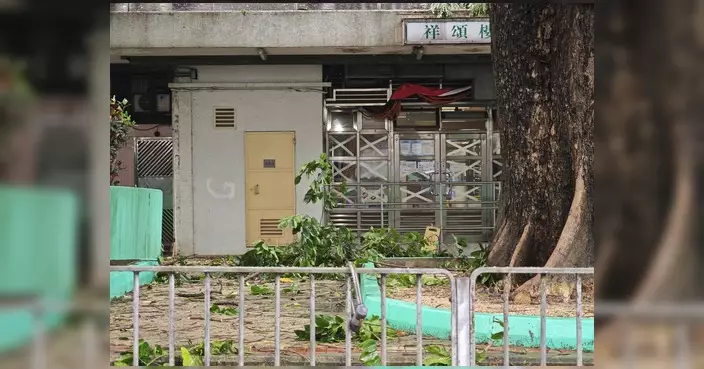 紅霞遠離風力減弱 天文台改發三號強風信號