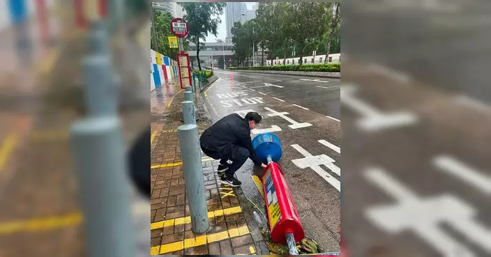 鄭宇曦聯同工聯會西貢團隊風後巡查將軍澳多區