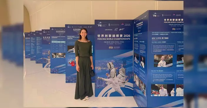 江旻憓感謝贊助商支持劍擊 盼共建香港盛事經濟