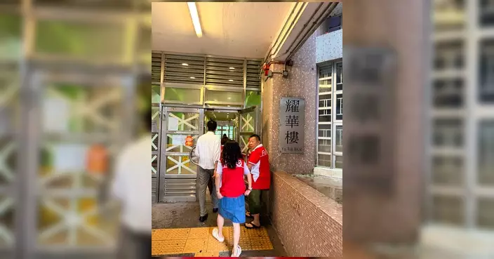 吳秋北颱風後落區視察 港島東整體情況平穩
