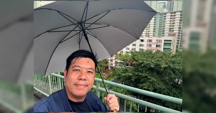 馮卓森風後視察荃灣東 梨木樹象山石圍角大致安全