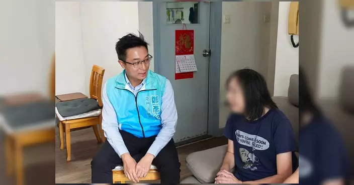颱風過後落區探訪 陳紹雄鄭彥鈞聆聽長者心聲