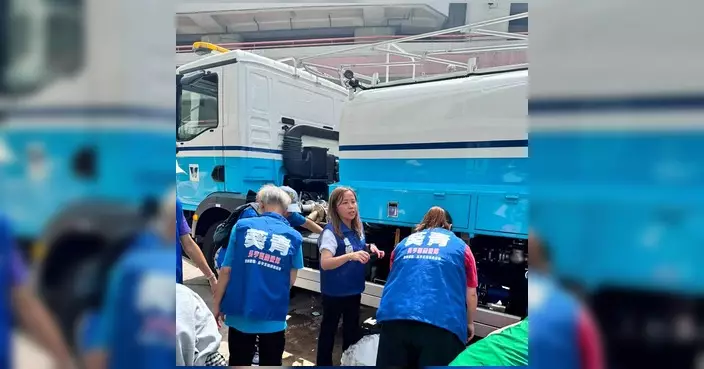 長亨邨爆水喉暫停供水 關愛隊到場支援居民