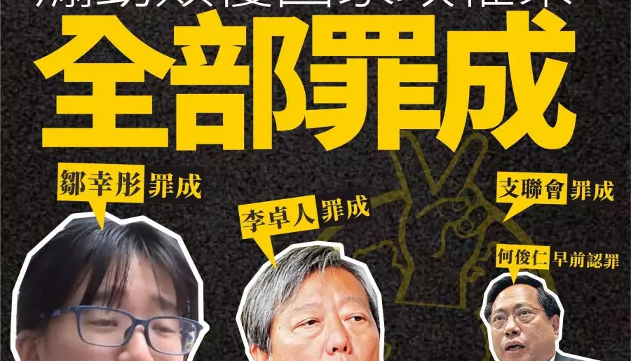 依法裁決彰顯國安底線 支聯會案定罪合法合情合理