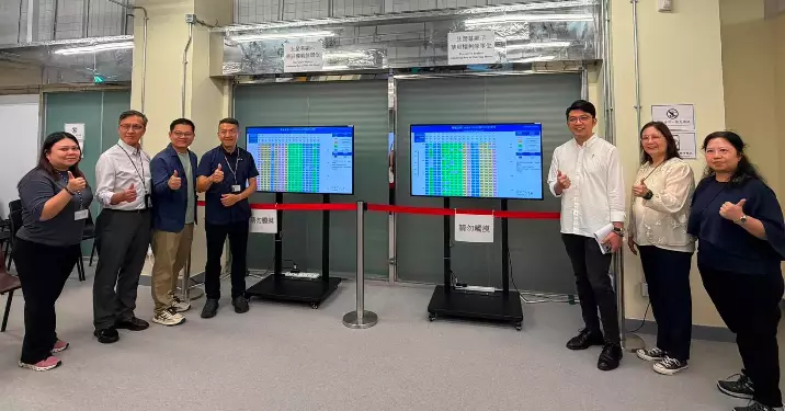 華富重建第一A期自選單位首日揀樓 黃才立張偉楠團隊視察運作