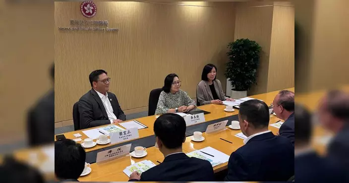 麥美娟晤安徽省代表團 商討深化皖港青年交流