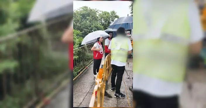 荃灣縉庭山爆鹹水管 陳穎欣團隊促8月1日中午前完成搶修