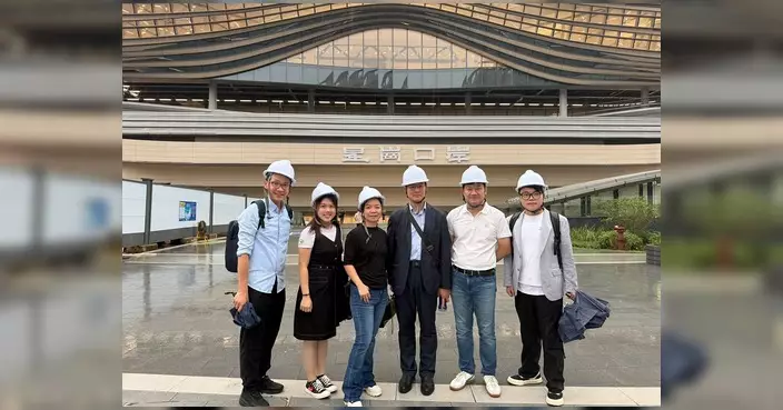 梁子穎視察新皇崗口岸內地範圍 主體工程大致完成