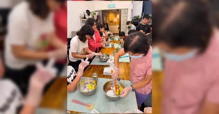 鰂魚涌關愛隊辦暑期親子烘焙班 家長子女合力製甜品