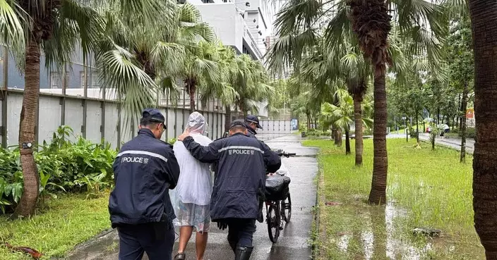 大埔警區「朝陽行動」第四日風雨不改 拘一男涉非法駕駛電動工具