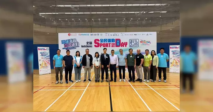 全民運動日2026 朱浩賢北區體育館任主禮嘉賓籲支持亞運