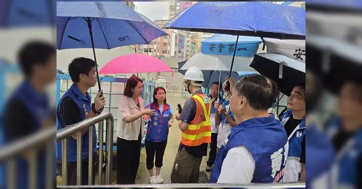 葵涌打磚坪街地底水管爆裂 寶星中心A至D座食水暫停
