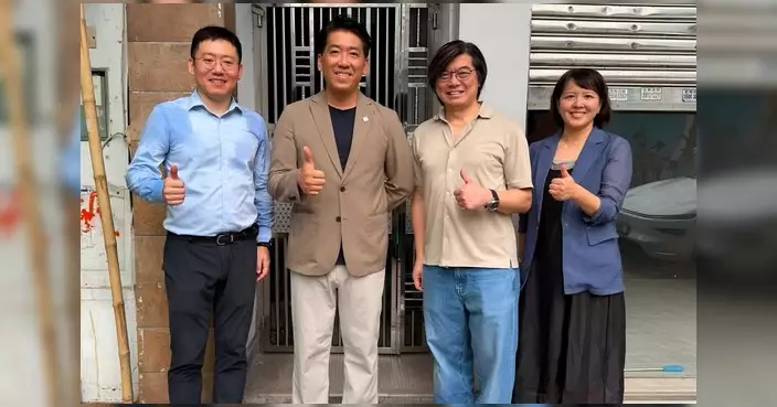黃永威實地視察智慧消防先導計劃 舊樓安裝系統約20萬