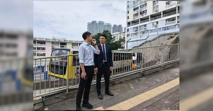 張偉楠跟進華富邨導盲磚跣腳問題 房屋署將更換新物料