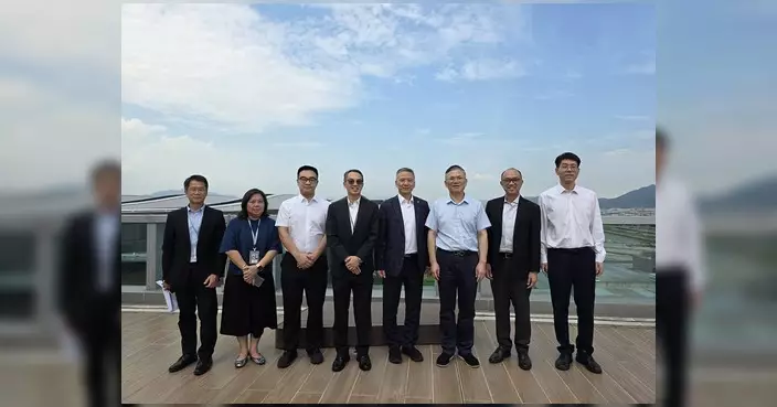 姚柏良牽線深圳口岸辦訪機場 交流新皇崗口岸配套銜接