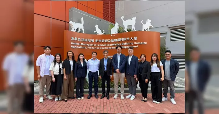 民建聯議員參觀九龍動物管理綜合大樓 促修例提升動物福利打擊走私