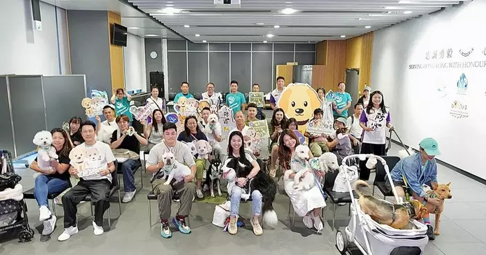 東九龍動物義工隊正式成立 交流日逾20義工帶毛孩聚警署