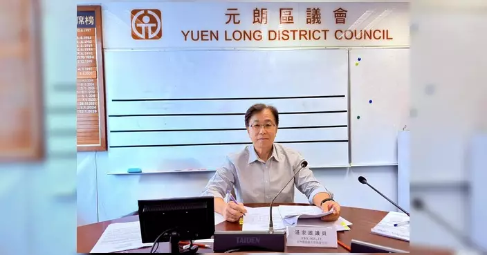 主持區會食環委員會會議 湛家雄促訂天福路街市營運監管機制