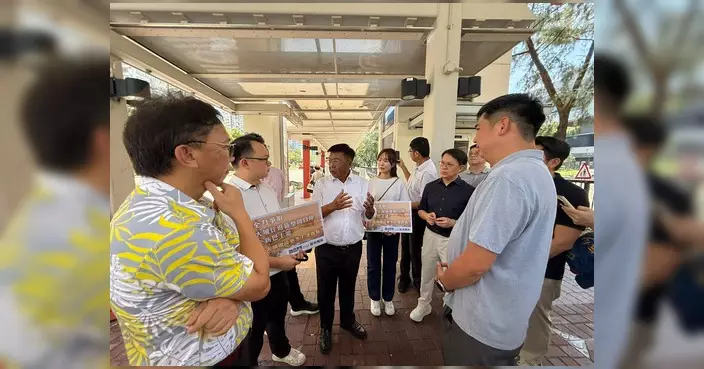 陳克勤聯同民建聯大埔團隊視察新皇崗口岸巴士線 爭取增設太和站點