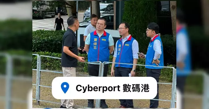 民建聯南區支部視察薄扶林開學日交通 與警方商討改善方案
