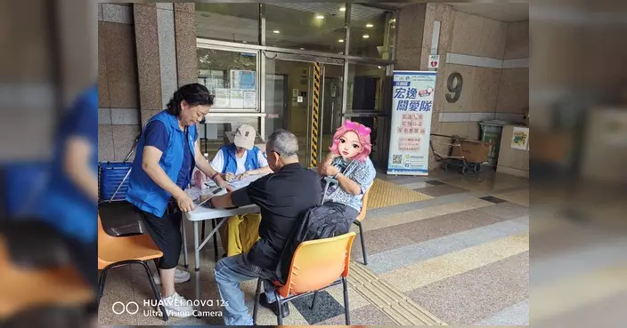 宏逸關愛隊每月俊宏軒輪流設血壓檢測點 方便長者就近量血壓