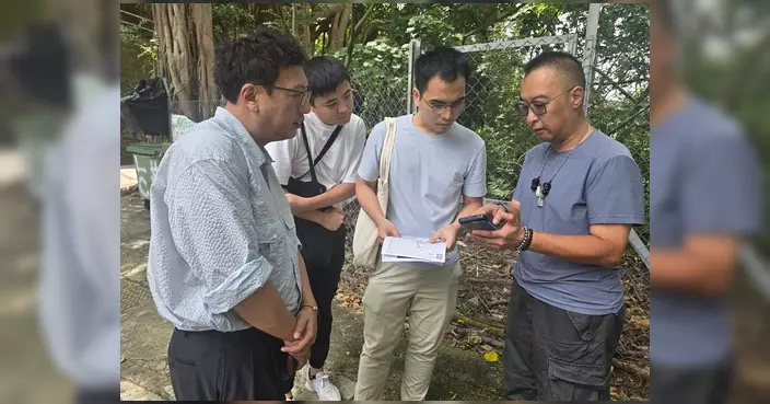 藍塘道斜坡碎石砸中車輛 吳澤森議員促加設防護網