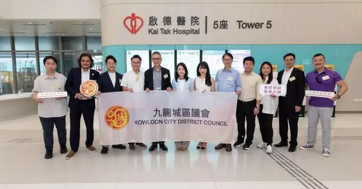 張景勛參觀啟德醫院 了解智慧醫院投入服務前最新準備
