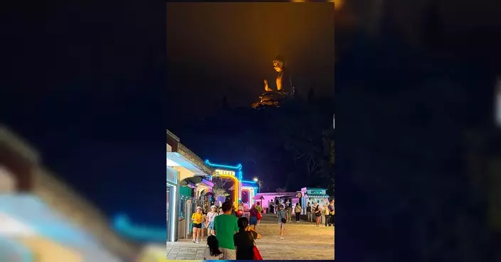 昂坪360首推夜間纜車體驗 江旻憓親身體驗大讚