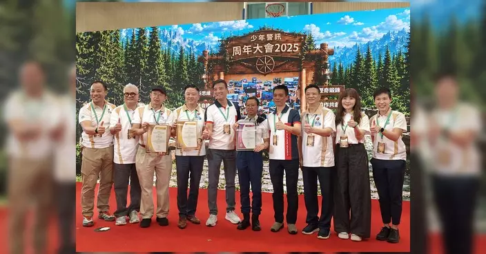 中區少年警訊周年大會頒獎禮暨夏令營2026開展禮今日舉行