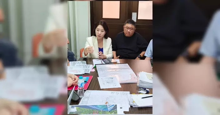 嘉翠園收斜坡修葺令盼釐清範圍 郭芙蓉吳任豐邀三部門向業主解說