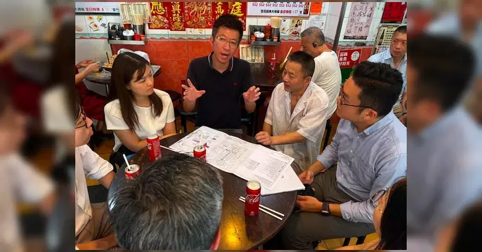 林博團隊視察土瓜灣重建區 關注道路工程影響商戶