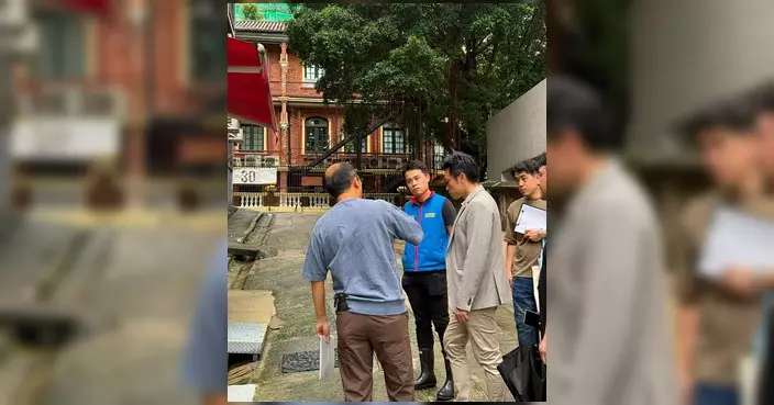 施永泰跟進上環御林台一帶綠化狀況