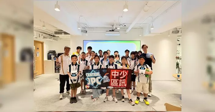 中區少年警訊會員訪Campus X 體驗AI機械人兼學防騙
