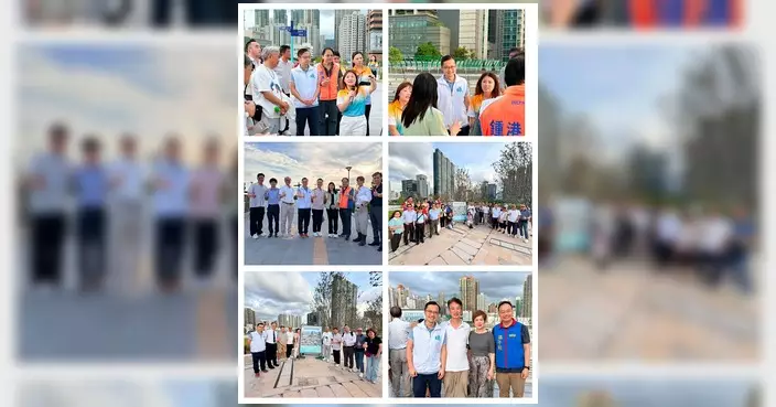 關煒曦聯同區議員實地視察欣翔道公園 跟進分階段落成安排